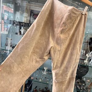 Washable leather pants size 14